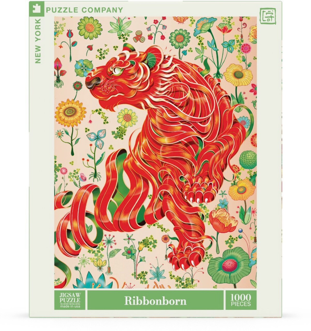 New York Puzzle Company Ribbonborn 1000 Piece Piece Jigsaw Puzzle